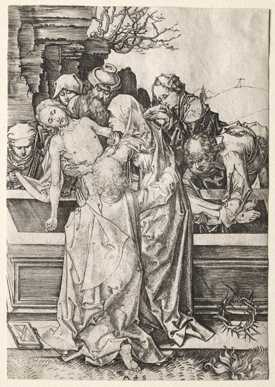The Passion: The Entombment. av Martin Schongauer