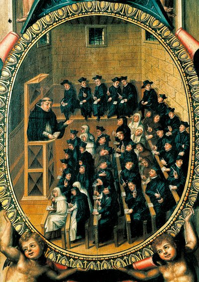 Forelesning ved Universitetet i Salamanca av Martin de Cervera