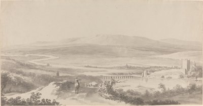 Panorama av Donau nær Grinzing av Martin von Molitor