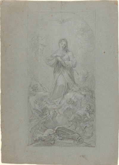 The Virgin Immaculate av Martino Altomonte