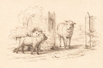 Illustrasjon til "Halv hundre fabler for barn" av Hey av Martinus Rørbye