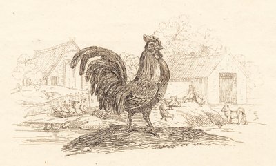 Illustrasjon til "Halv hundre fabler for barn" av Hey av Martinus Rørbye