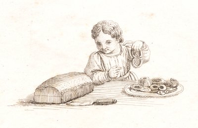 Illustrasjon til "Halv hundre fabler for barn" av Hey av Martinus Rørbye