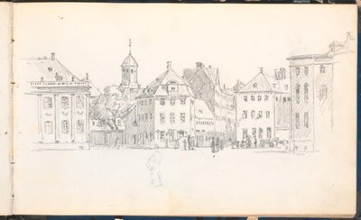 Parti fra Kgs. Nytorv av Martinus Rørbye