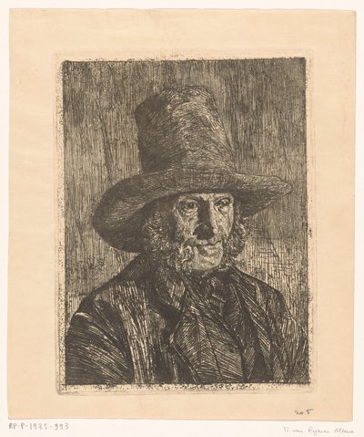 Portrett av en ukjent mann av Martinus van Regteren Altena