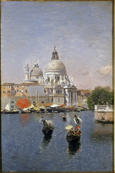 Santa Maria della Salute, Venezia av Martín Rico y Ortega