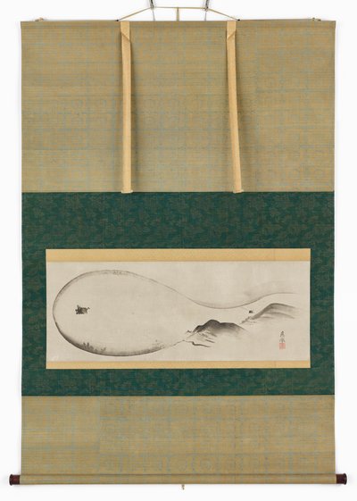 Landskap: Lake Biwa, Edo-perioden, 1700-tallet. av Maruyama Okyo
