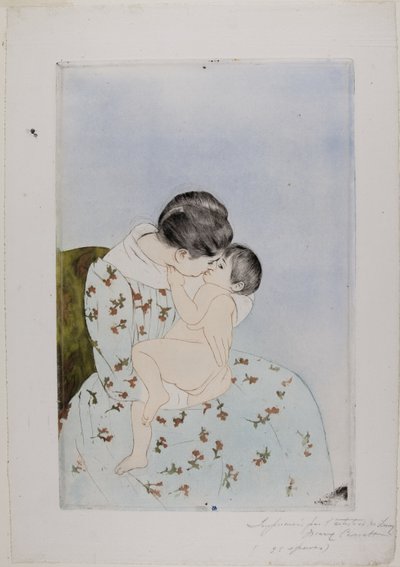 Etter badet av Mary Cassatt