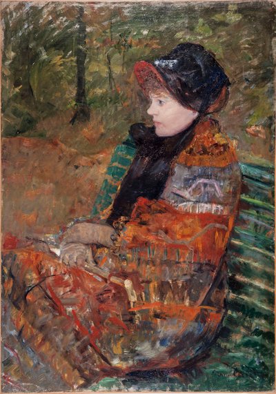 Høst. Portrett av Lydia Cassatt, 1880. av Mary Cassatt