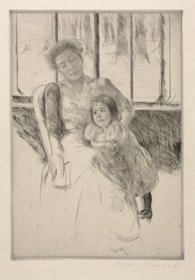 I konservatoriet, ca. 1901. av Mary Cassatt