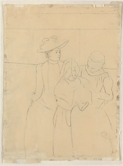 I Omnibus av Mary Cassatt