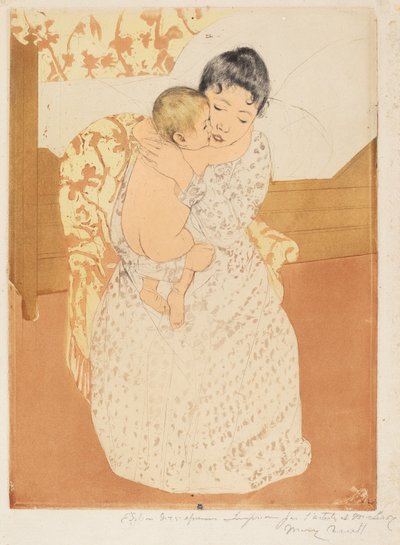 Mors kjærtegn av Mary Cassatt
