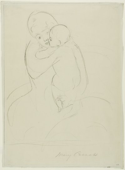 Mors kjærtegn av Mary Cassatt