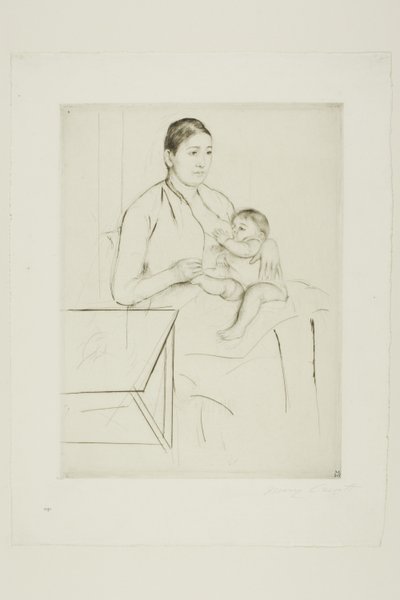 Sykepleie av Mary Cassatt