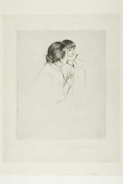 Bondemor og barn av Mary Cassatt