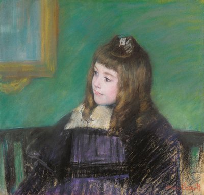 Portrett av Marie-Therese Gaillard av Mary Cassatt