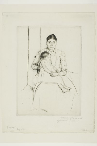 Hvile av Mary Cassatt