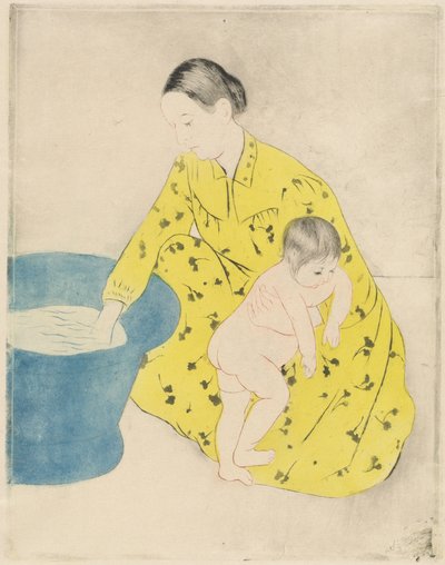 Badet av Mary Cassatt