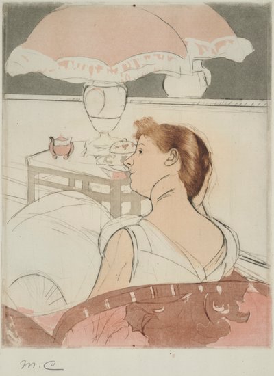 Lampen av Mary Cassatt