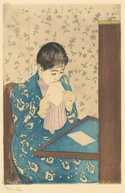 Brevet av Mary Cassatt