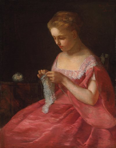 Den unge brud, ca. 1866-67 av Mary Cassatt