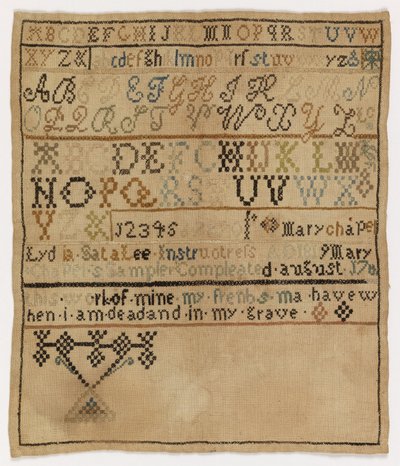 Prøvetaker av Mary Chapel