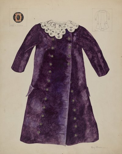 Barnefrakk, ca. 1937. av Mary E Humes