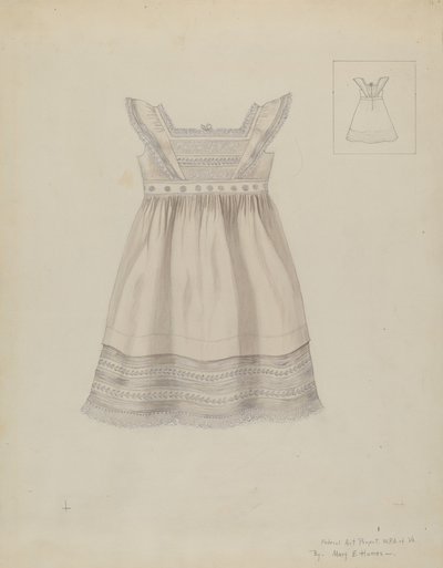 Barnekjole, ca. 1937. av Mary E Humes
