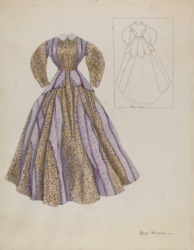 Kostyme, c. 1937. av Mary E Humes
