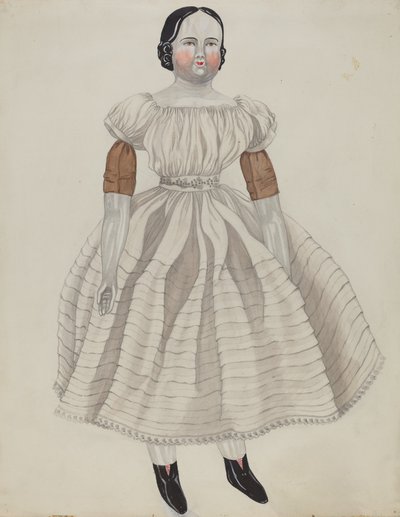Doll - Ann Blairs, c. 1936. av Mary E Humes