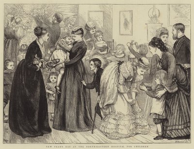 nyttårsdag på Barnesykehuset Nord-Øst av Mary Ellen Edwards