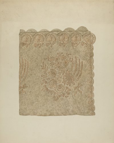 Bryllupsslør, ca. 1941. av Mary Fitzgerald