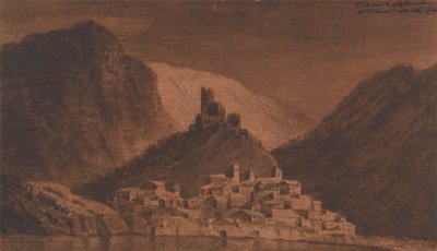 Tournon Motsatt Teint på Rhone av Mary Harcourt
