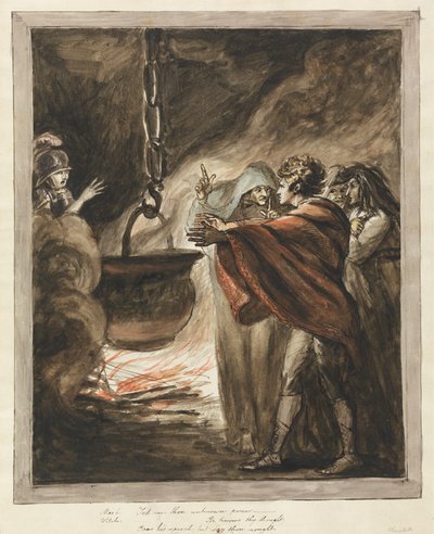 The Apparition of the Armed Head: Macbeth av Mary Hoare