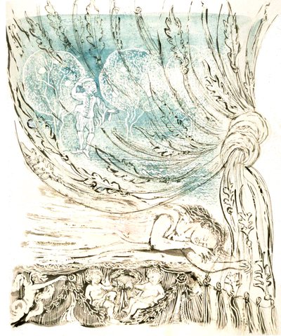 Beauty dreaming, 2004 (penn og akrylblekk) av Mary Kuper