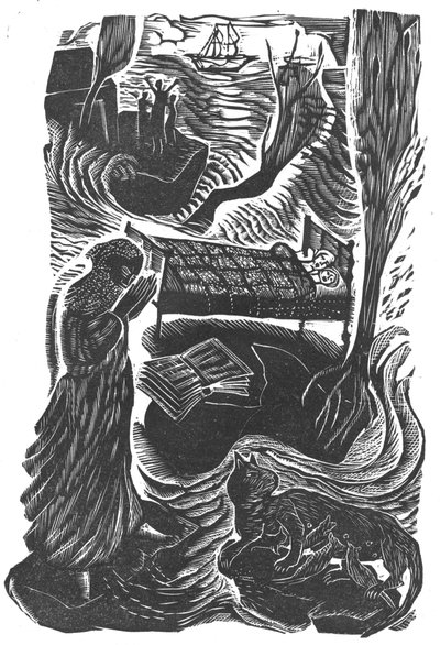 The Flood, 2006 (vinylgravering) av Mary Kuper