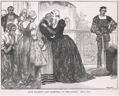 Anne Boleyns siste farvel til damene sine av Mary L. Gow