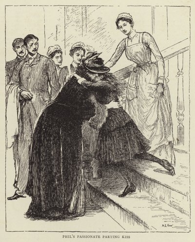 Illustrasjon til The Story of a Nurse, av Honnor Morten av Mary L. Gow