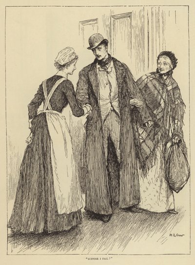Illustrasjon til The Story of a Nurse, av Honnor Morten av Mary L. Gow