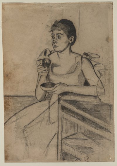 Kaffe etter middag av Mary Cassatt