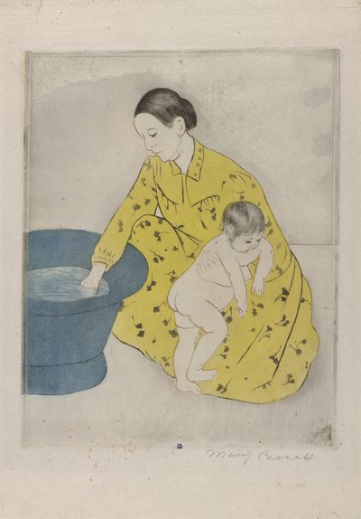 The Bath, 1890-91 av Mary Cassatt