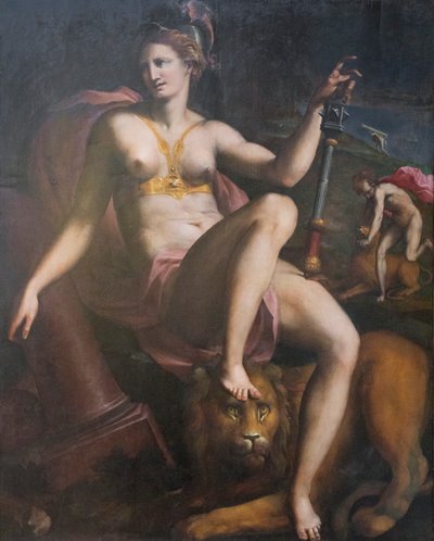 Allegori om styrke av Maso da San Friano