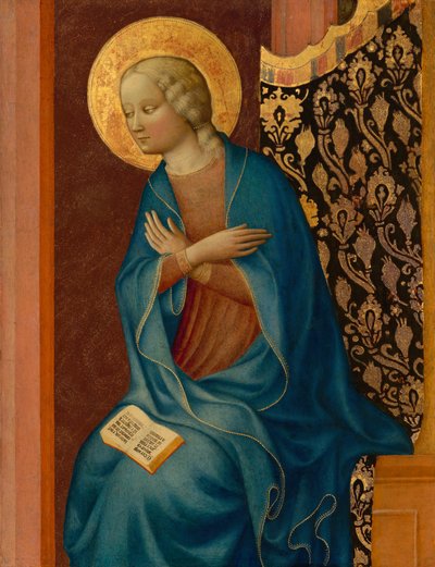 Jomfruen forkynner av Masolino da Panicale