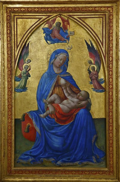 Jomfru og barn, ca 1435 av Tommaso Masolino da Panicale