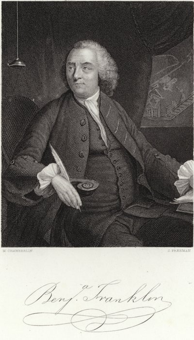 Benjamin Franklin av Mason Chamberlain