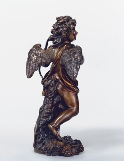 En figur av Amor, ca. 1700 (bronse) av Massimiliano Benzi Soldani