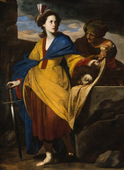 Judith med sjefen for Holofernes, ca. 1640. av Massimo Stanzione