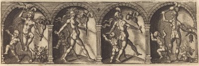 De ulike tegningene og figurene IV av Master AD