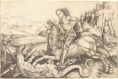 Saint George og dragen av Master AG