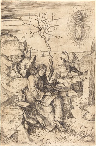 Saint John på Patmos av Master BM